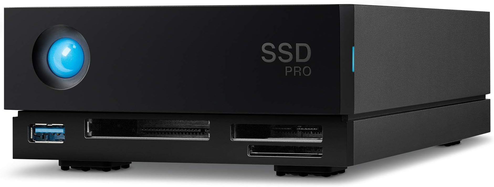 LaCie 1big Dock SSD Pro, 2TB, External SSD, Thunderbolt 3, FireCuda NVMe SSD, upTB 2.800MB/s, PC Mac iPad & iPhone (STHW2000800)