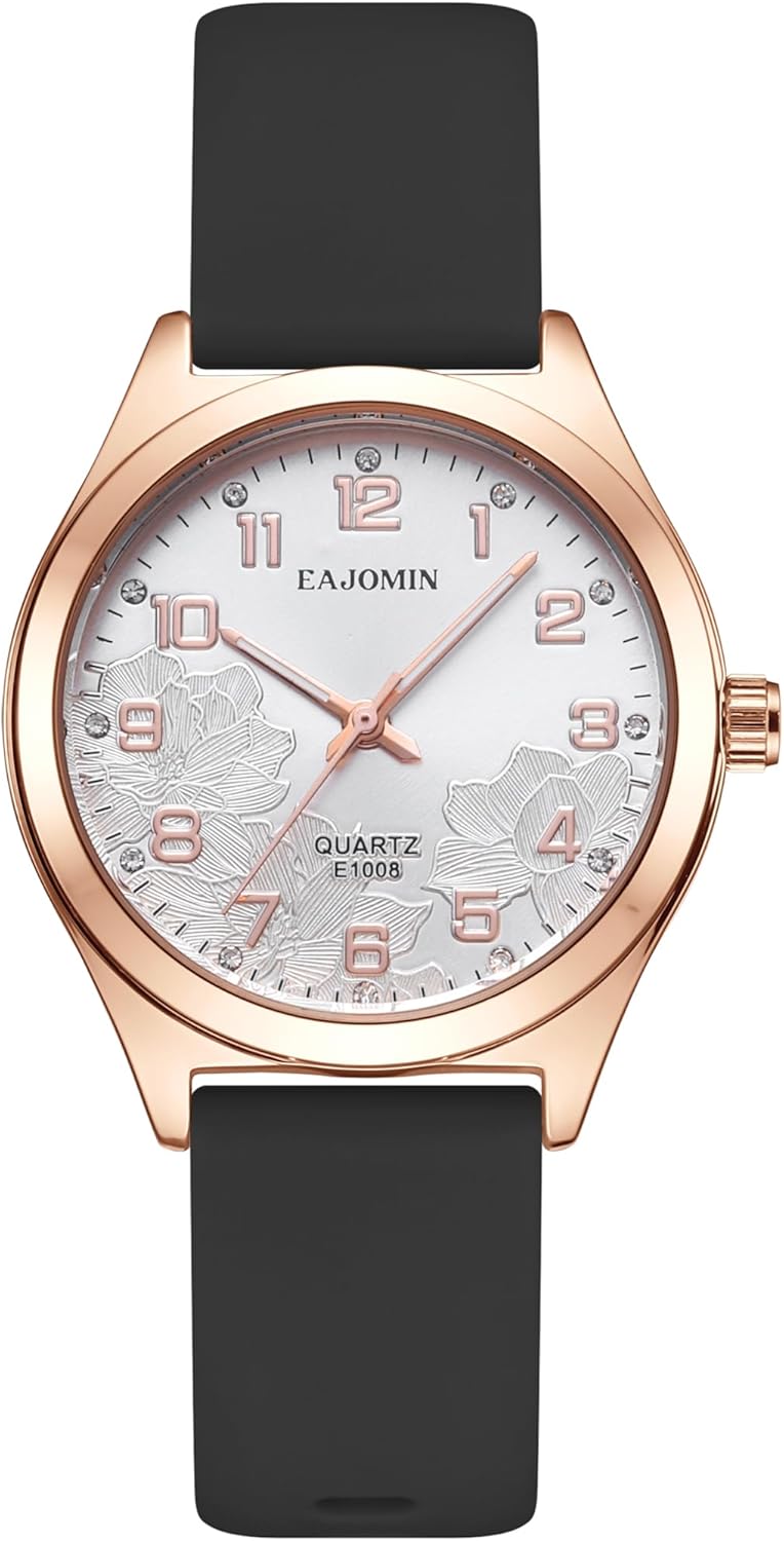 Women’s Waterproof Quartz Analog Watch, Easy...
