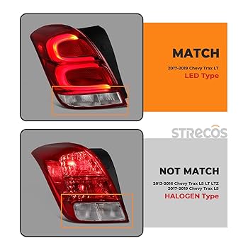 Amazon.com: LED Tail Light Compatible with Chevy Trax 2017