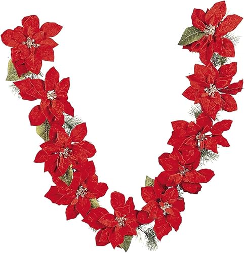 Guirnalda de flor de pascua - Decoración para el hogar - 1 pieza