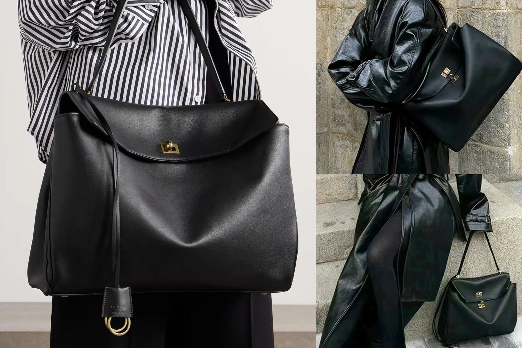 Bolso de hombro de piel auténtica para mujer, bolso de viaje de moda, bolso de trabajo retro grande tipo bandolera, bolso impermeable y ligero.