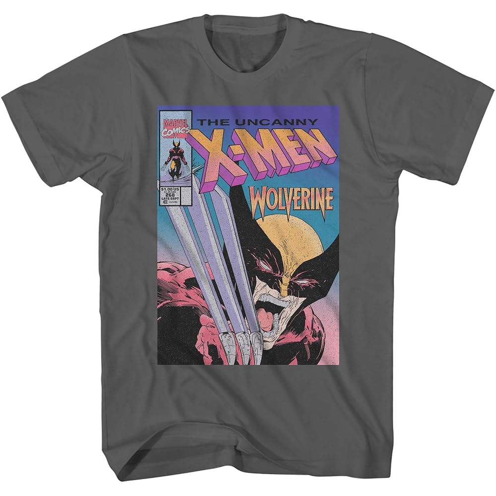 90s marvel Wolverine Tシャツ X-MENアメコミマーベル Amazon.com: Marvel X-Men Apocalypse 90's Wolverine Mens