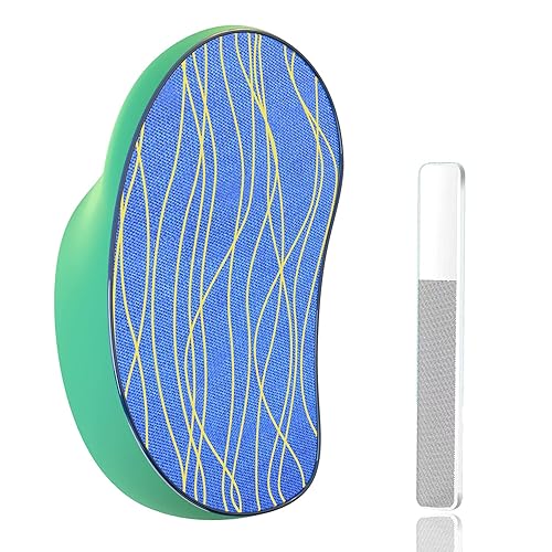 Freefa Eliminador de cabello mágico de cristal, herramienta de depilación de exfoliación sin dolor para hombres, mujeres, brazos, piernas, espalda,