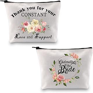 BDPWSS Godmother Of The Bride Gift Wedding Bridal Shower Gift For Godmother Thank You For Your Constant Love And Support Bag (Godmother of bride)