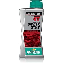 Motorex 198462 Power Synthetic 4T Oil - 5W40-1L