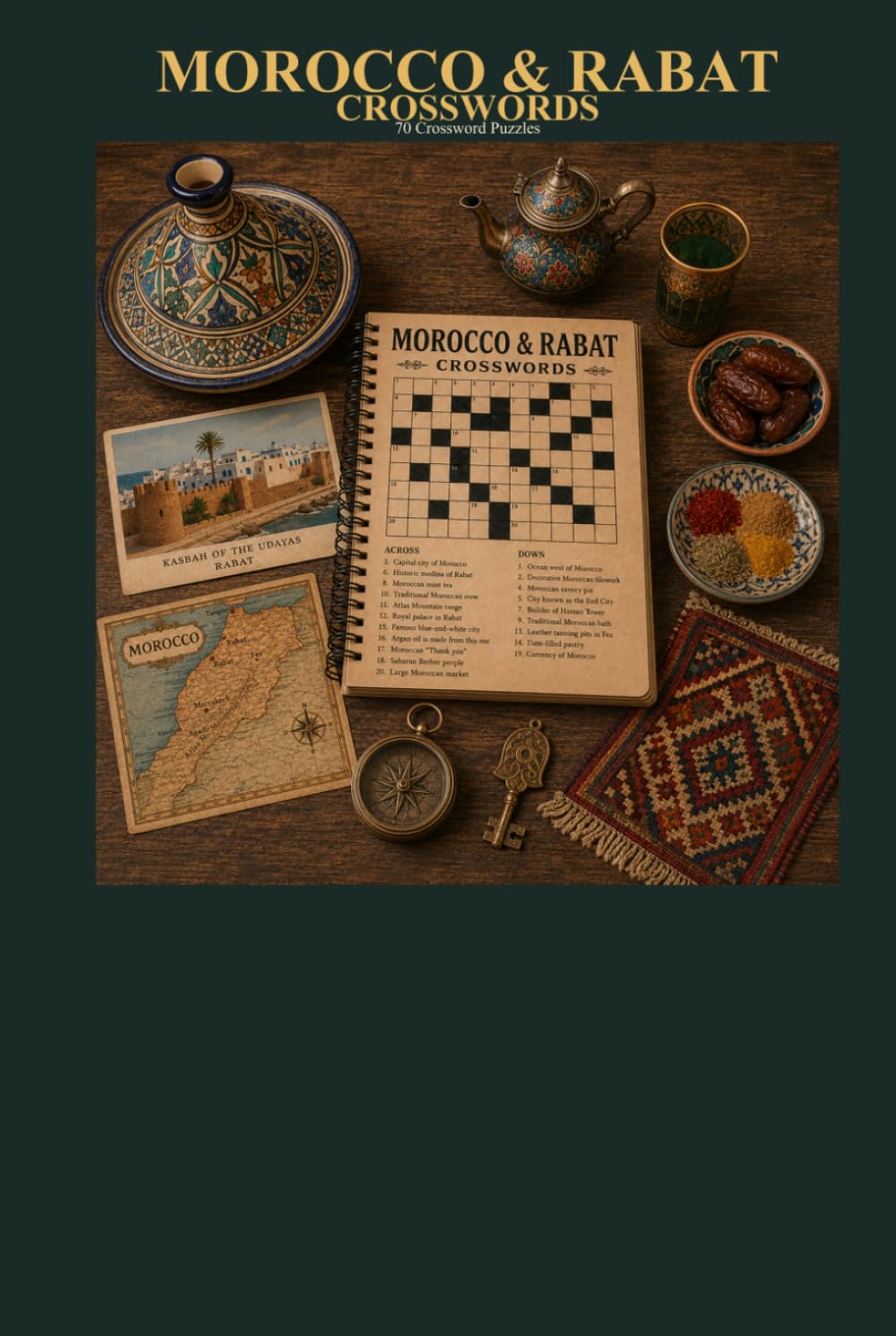Morocco & Rabat Crosswords 70 Crossword Puzzles