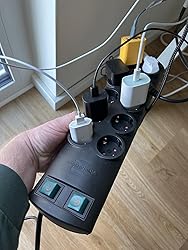Brennenstuhl Primera-Line 10-Way Power Strip, With 2x Switches (5 Sockets per Switch) and 2 m Cable : Amazon.de: DIY & Tools