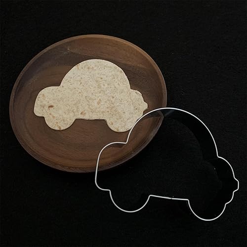 Miniatura 3 de Cortador de galletas de coche de 3.5 pulgadas, moldes de galletas para fiestas de niños