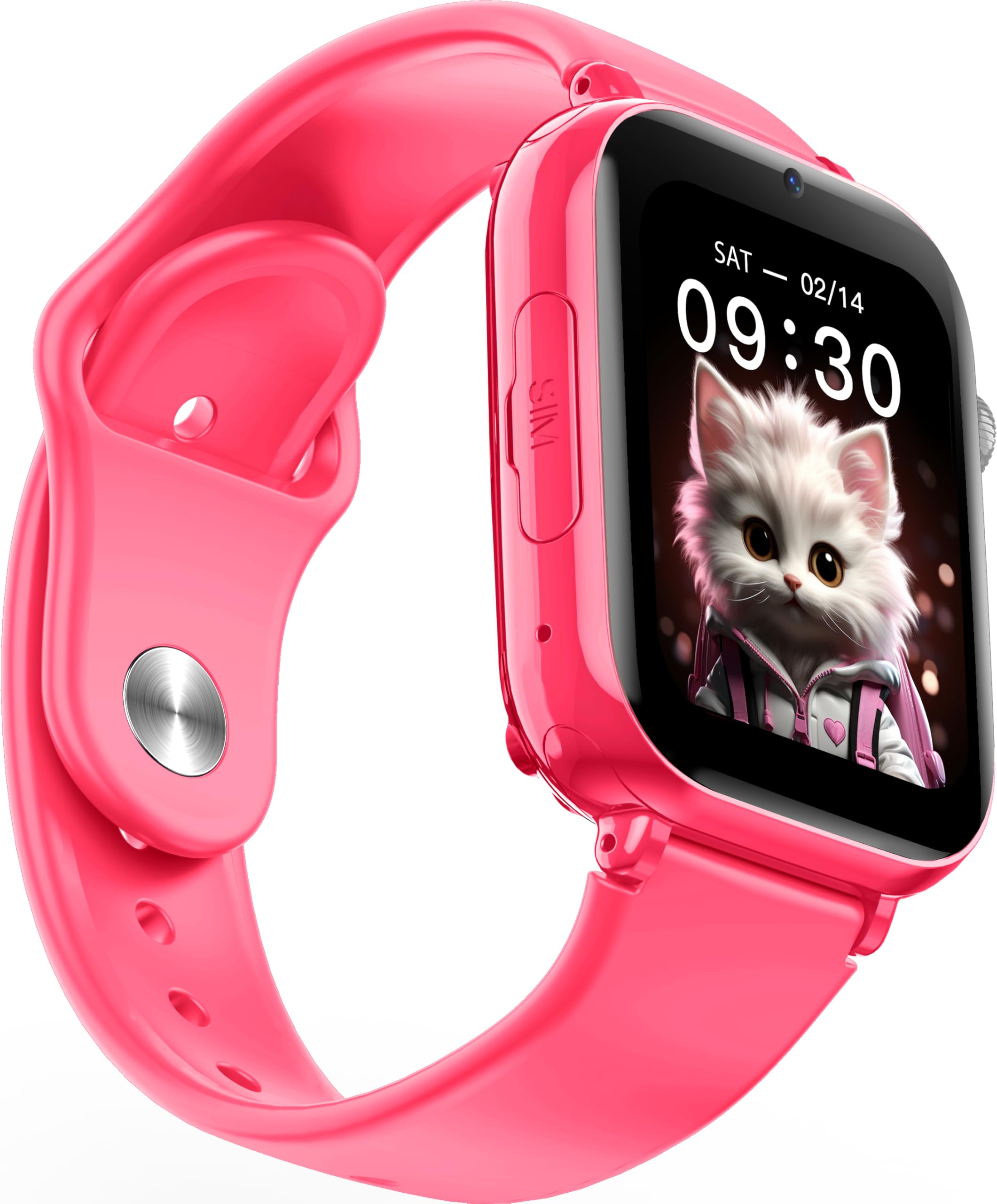 Maxcom Kids Smart Watch FW59 4G, 1.85" Screen, Unlocked Video & Voice Call, GPS Tracking, SOS Button, Remote Control Feature - Image 2