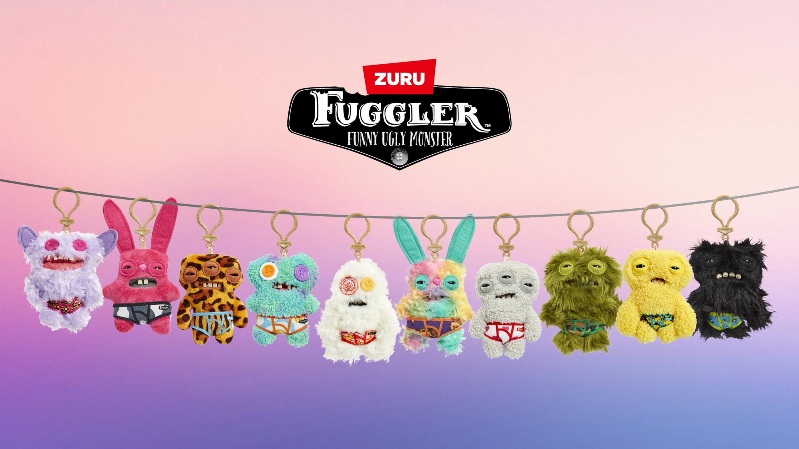 Fuggler Key Rings Series by ZURU