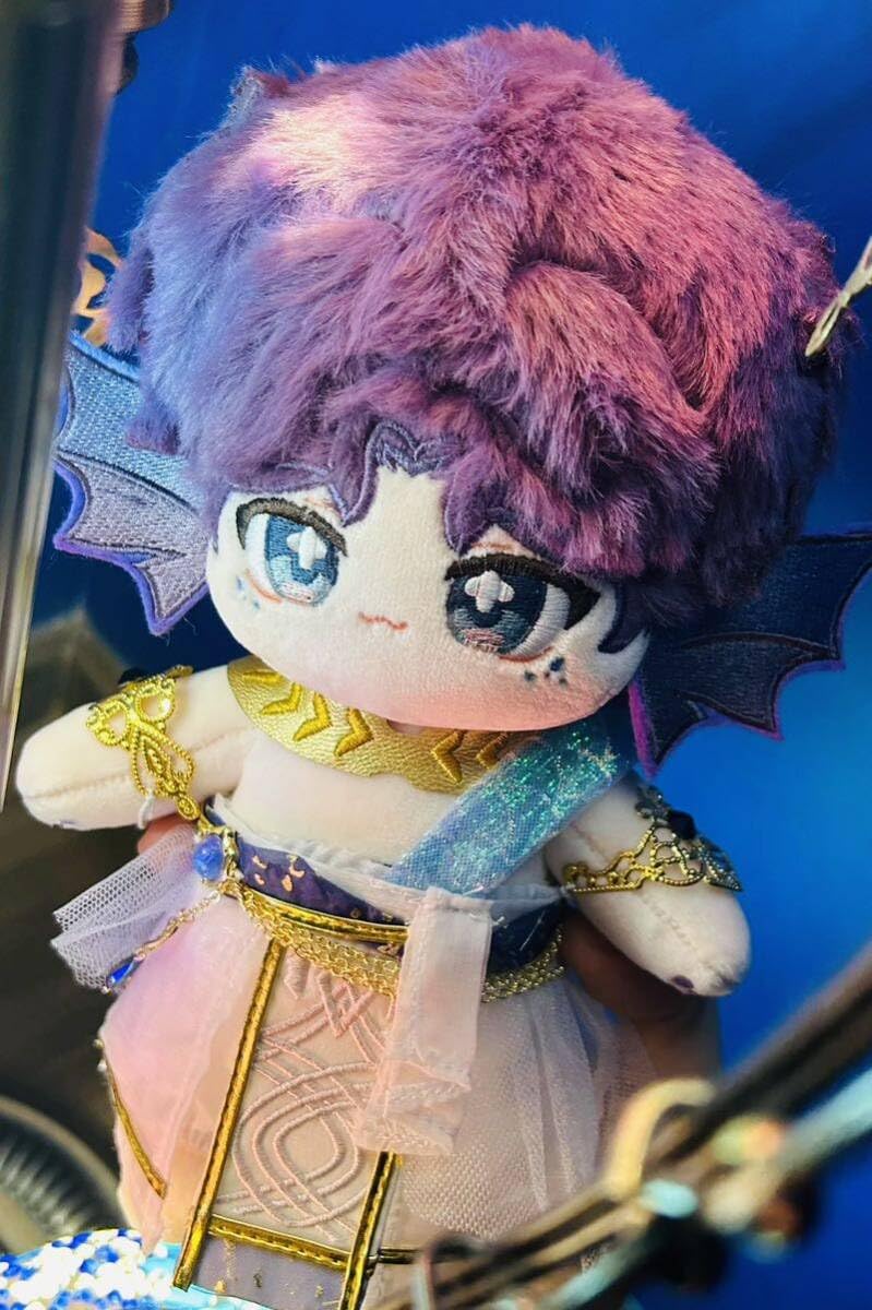 Amazon.co.jp: スケルトン 20cm 人魚耳 お洋服付き ホムラ ぬいぐるみ