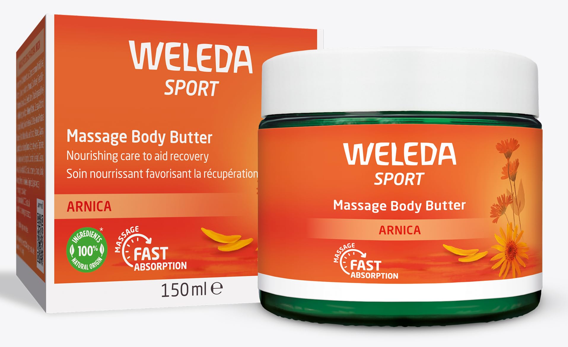 WELEDA Arnika Sport Massage Body Butter – Bio Arnika Sport Massage Body Butter