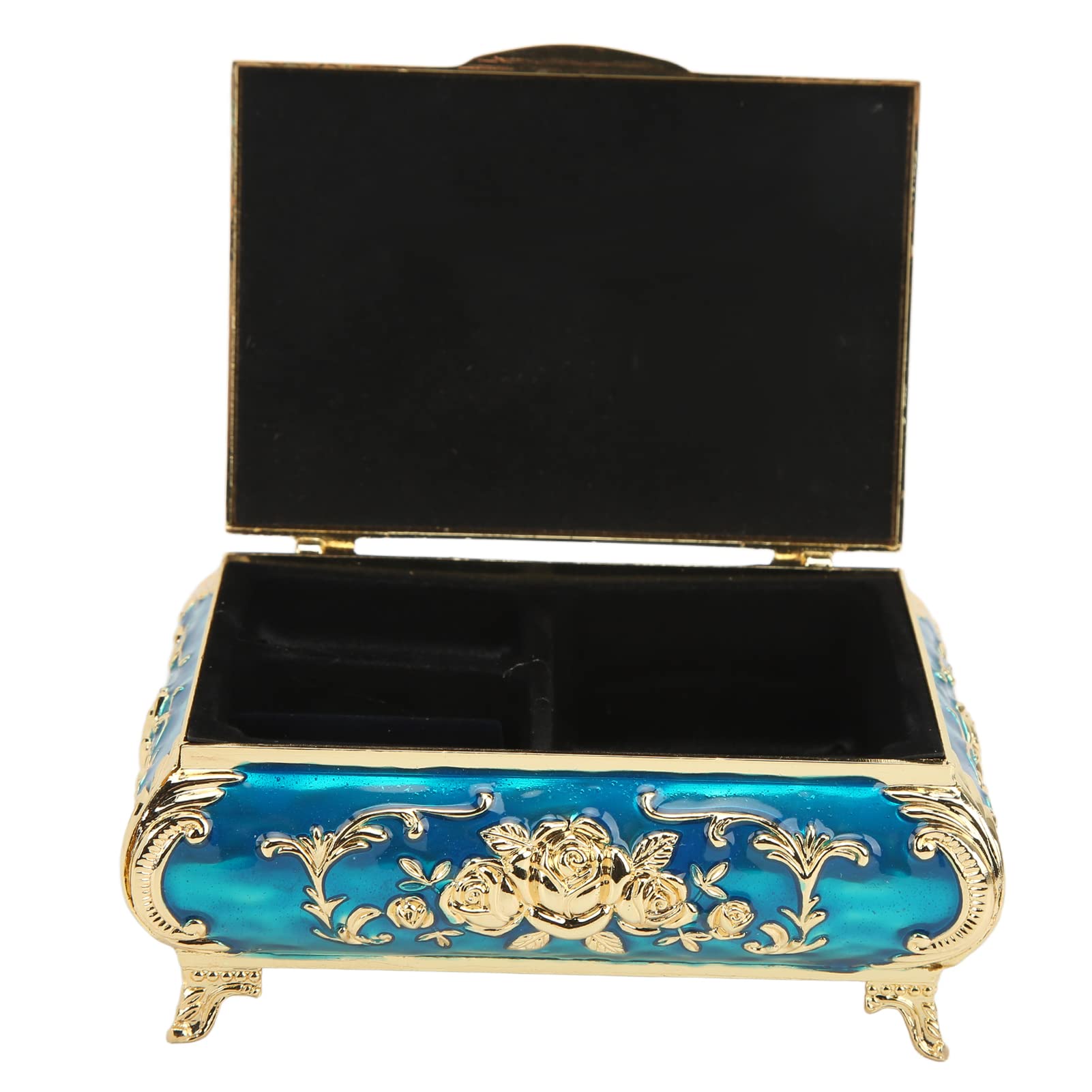 Amazon｜Tyenaza ヴィンテージジュエリーボックス、光沢のある