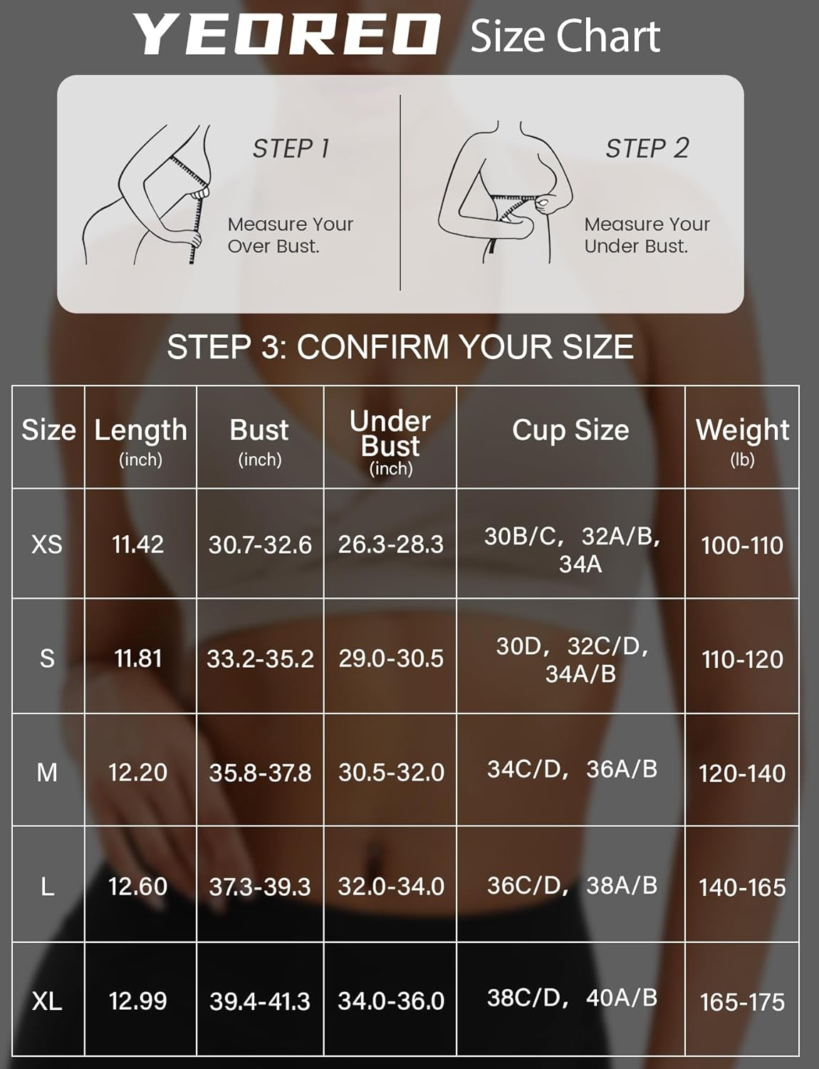 YEOREO LuxFlow Cross Over Workout Halter Sports Bra for Women Backless Gym Bra Padded - Image 6