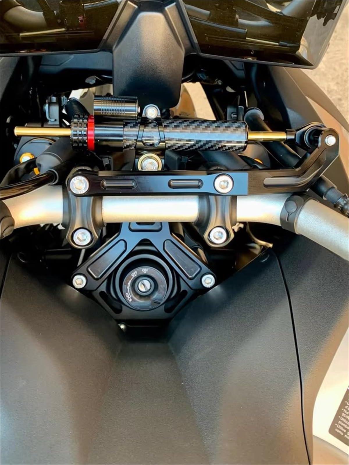 Stabilisateur D'amortisseur Direction Moto pour Yamaha pour Tracer 900 9GT