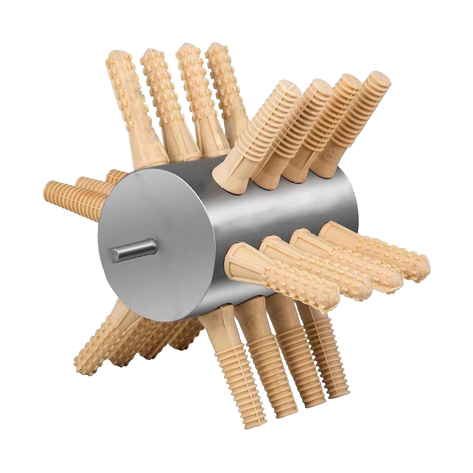 LOVIVER Spiumatrice di Piume di Pollo Spiumatrice di Uccelli Resistente all'Usura Multifunzione Portatile Multifunzione Risparmio di manodopera per Pollo, 24 Dita Grandi