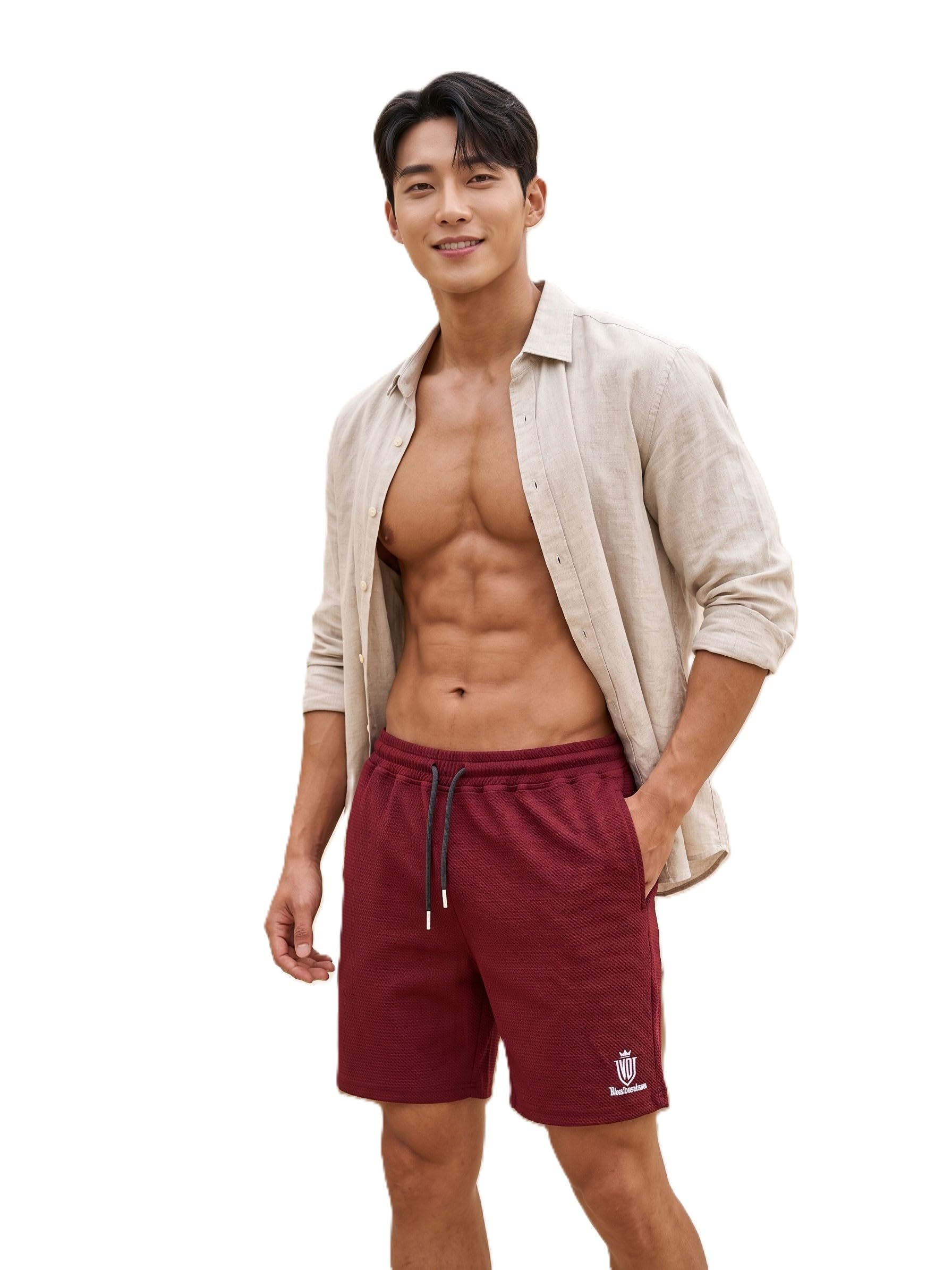 Men’s Solid Cotton Blend Half Pant Shorts Cotton Blend Material, Stylish Solid Pattern, Comfortable & Durable Fabric, Regular Fit-image-27