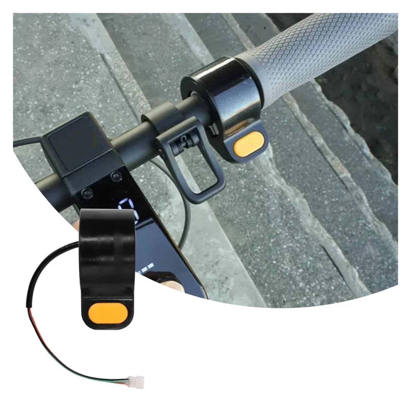 Accélérateur de scooter électrique Accélérateur de propulseur d'accélérateur de Hoverboard de pouce de 1-5pc Compatible avec les accessoires d'accélérateur d'accélérateur de doigt de Scooter électriqu