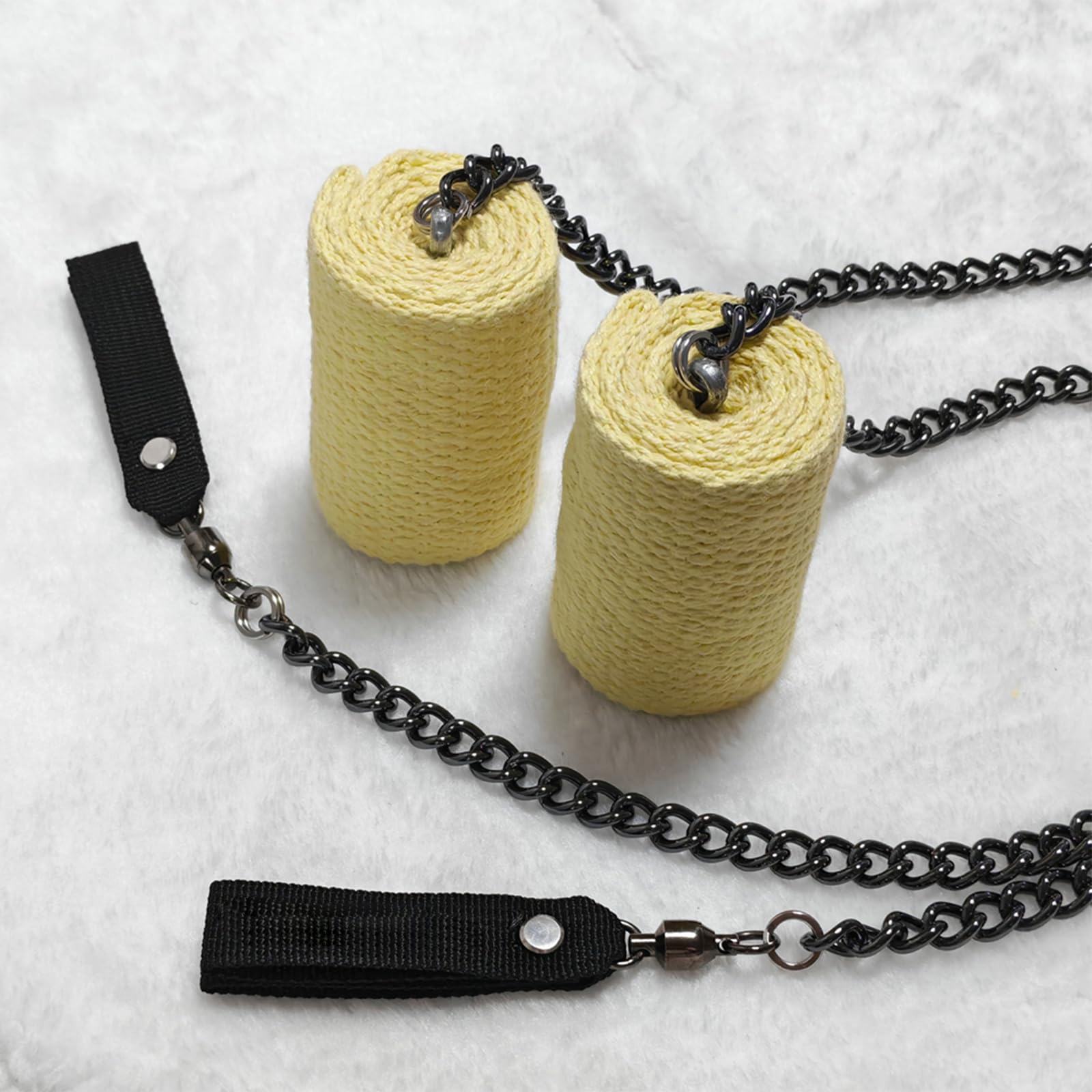 Flow Art - Set di 2 supporti per giocoleria in puro kevlar medio, 75 mm, lunghezza 61 cm