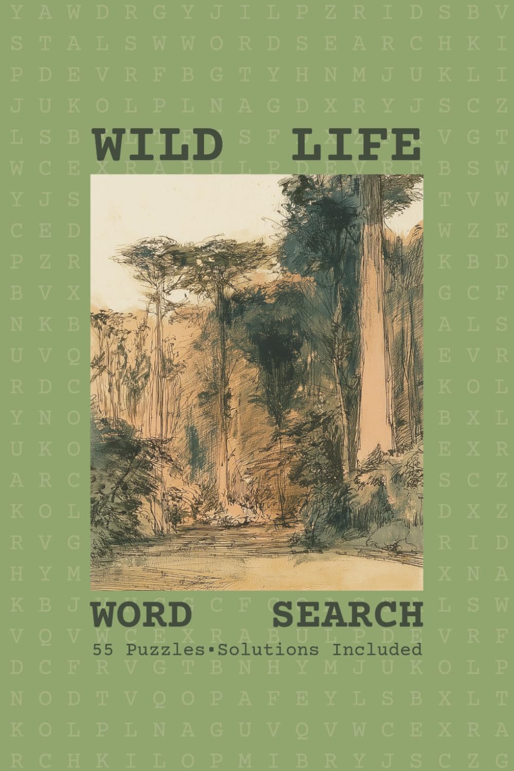 Word Search - Wild Life: Word Searches with Easy to Read Print About Wild Life | Animals Word Puzzle for Adults, Seniors | Puzzles for Anxiety Relief | 6x9 Inches | Gift for Vacations