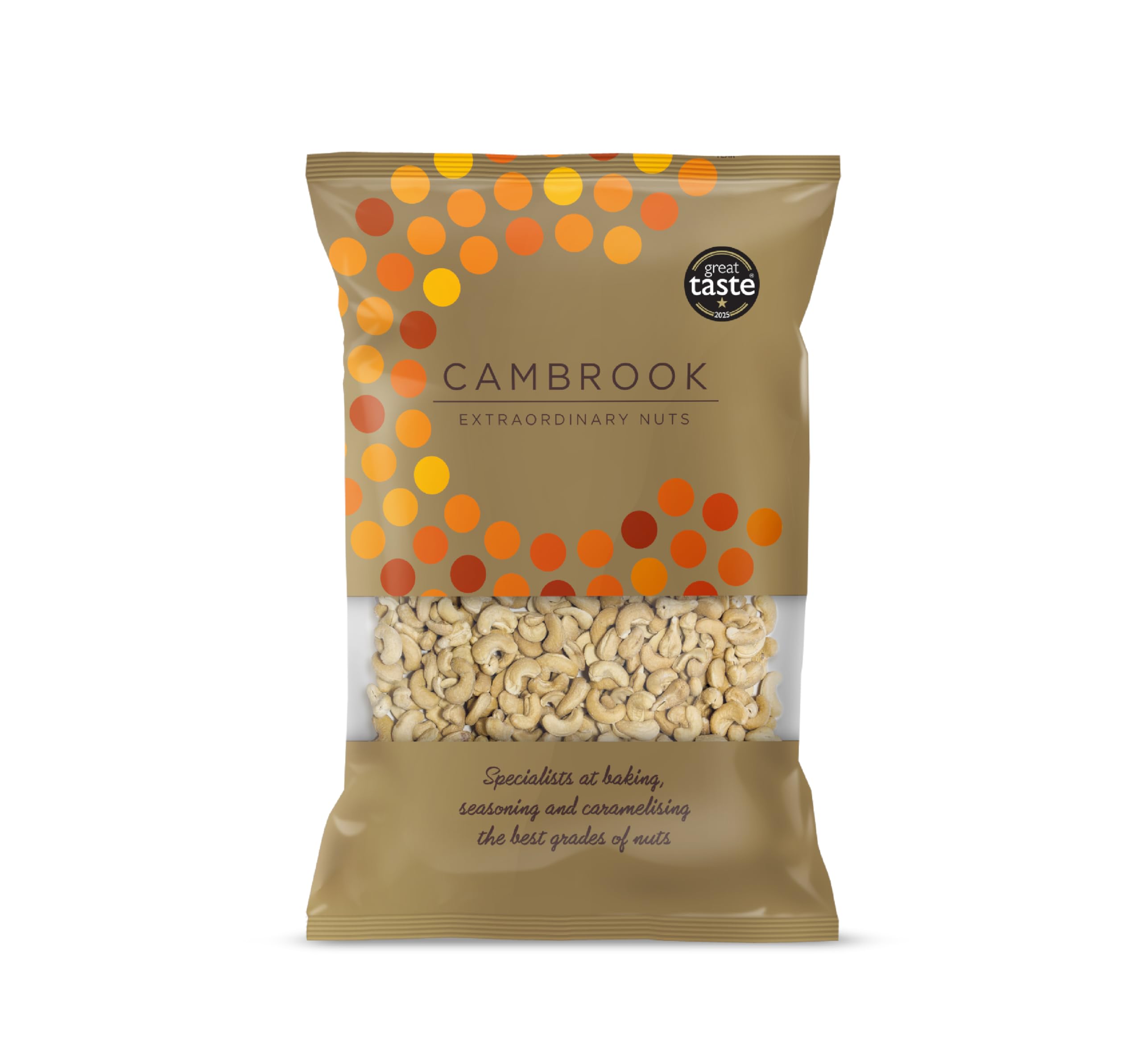 Cambrook - Baked & Salted Cashews, 1kg Bag