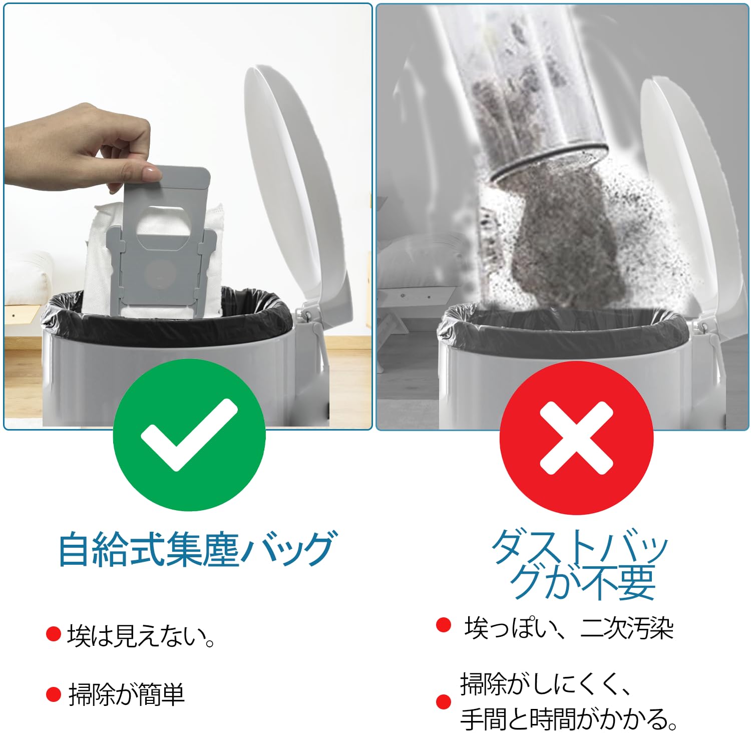 Amazon.co.jp: ルンバ 紙パック iRobot Roomba 105 Combo/205 Combo