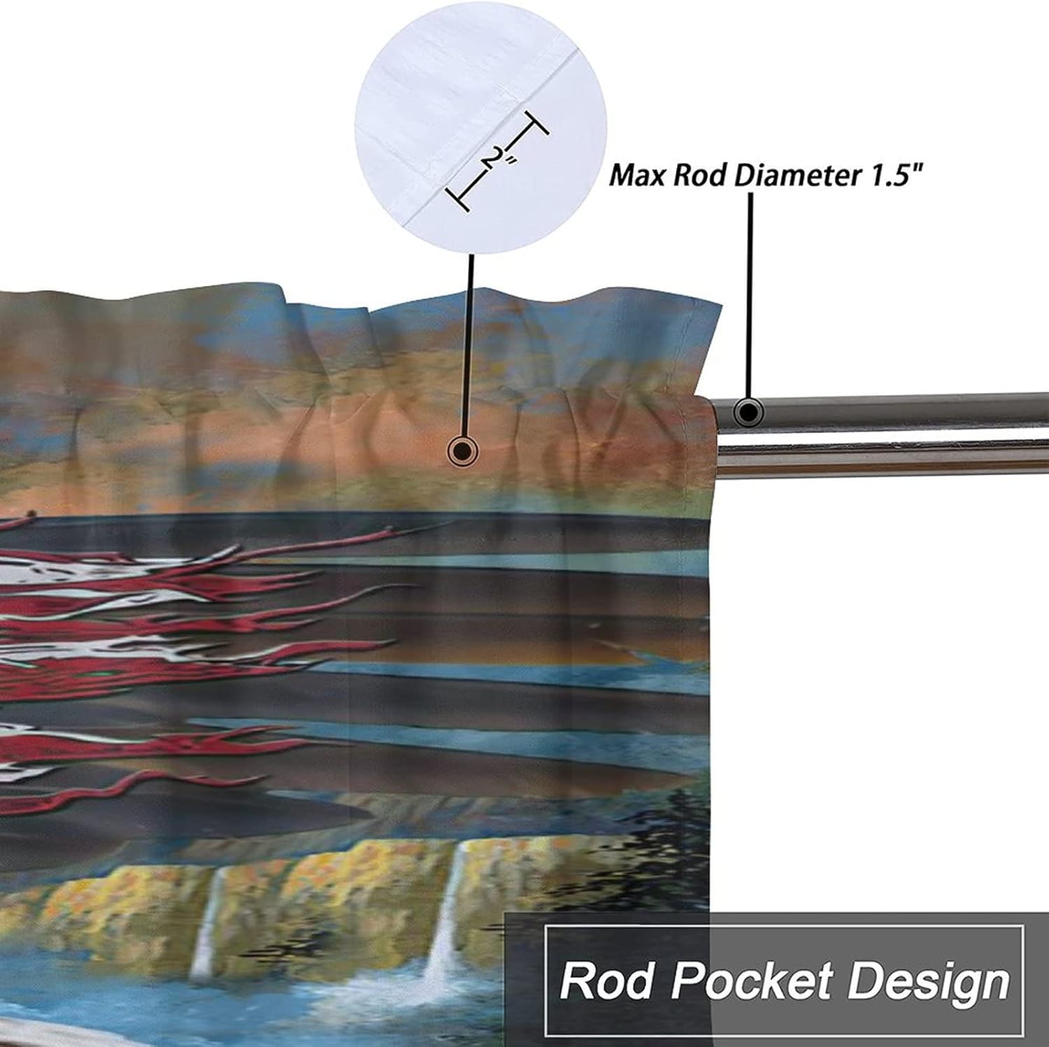 American Flag Eagle Curtains Living Room Bathroom Bedroom Rustic Curtains Window Treatments Small Cafe Curtains