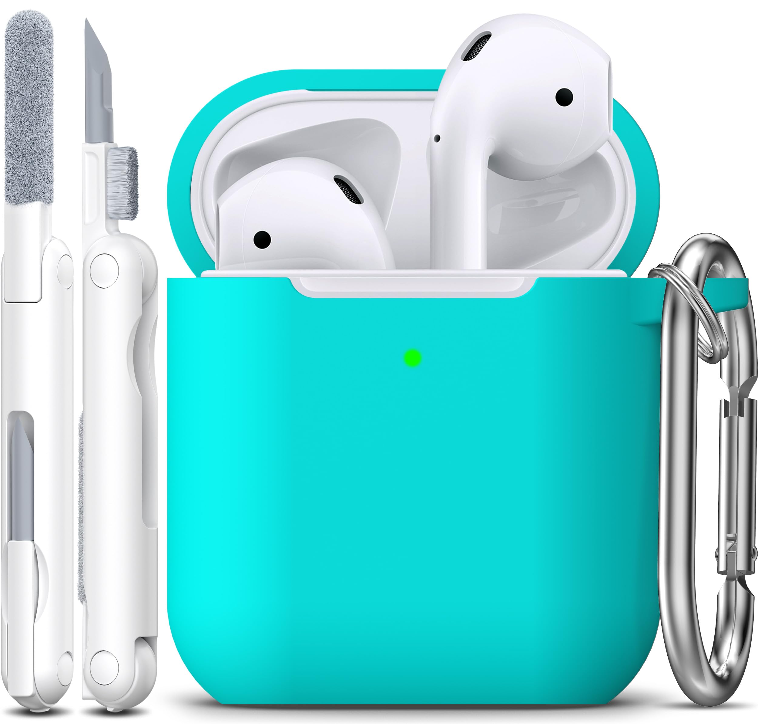 R-fun for AirPods Pro 2 Case Silicone Cover, Pine Green — Amazon image 25