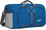 G4Free 40L/65L Foldable Duffel Bag, Water-Repellent Travel Backpack, Lightweight Carry Bag for Overnight Weekender Sports Men Women
