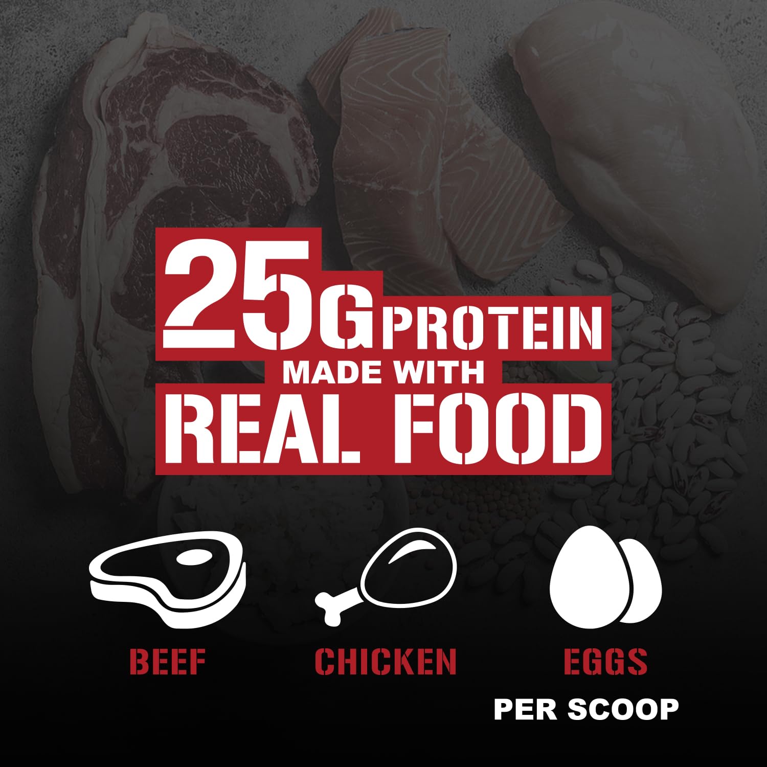Amazon | Rich Piana 栄養シェイク時間5% | ノーホエイ 26G 動物性