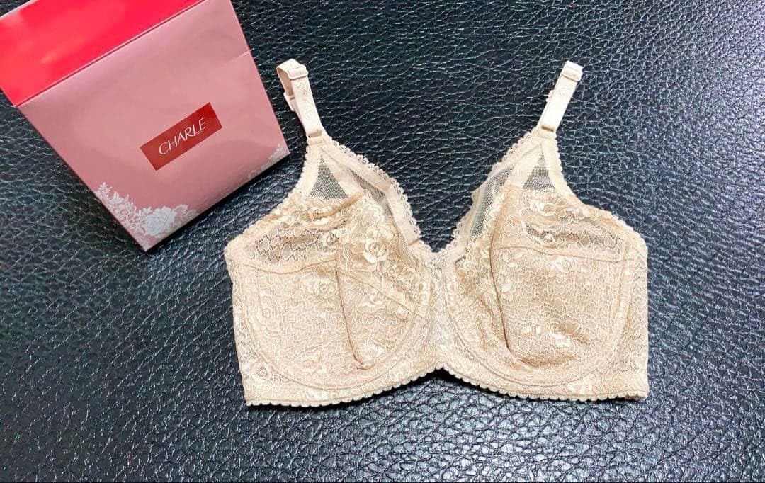 シャルレ 柔らかワイヤーブラジャー D75 ナチュラルブラウン FA131