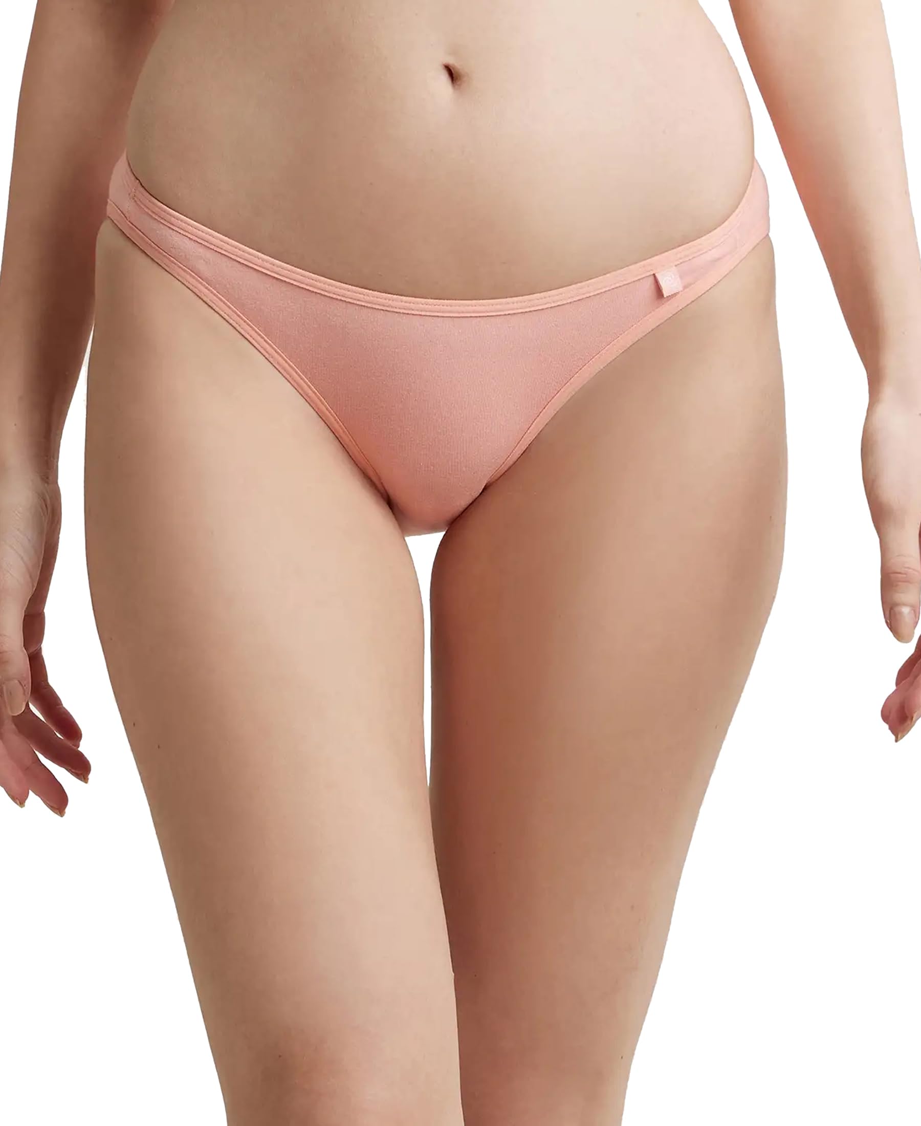 SS02 Women's Super Combed Cotton Elastane Stretch Low Waist Bikini with Concealed Waistband and Stay Fresh Treatment