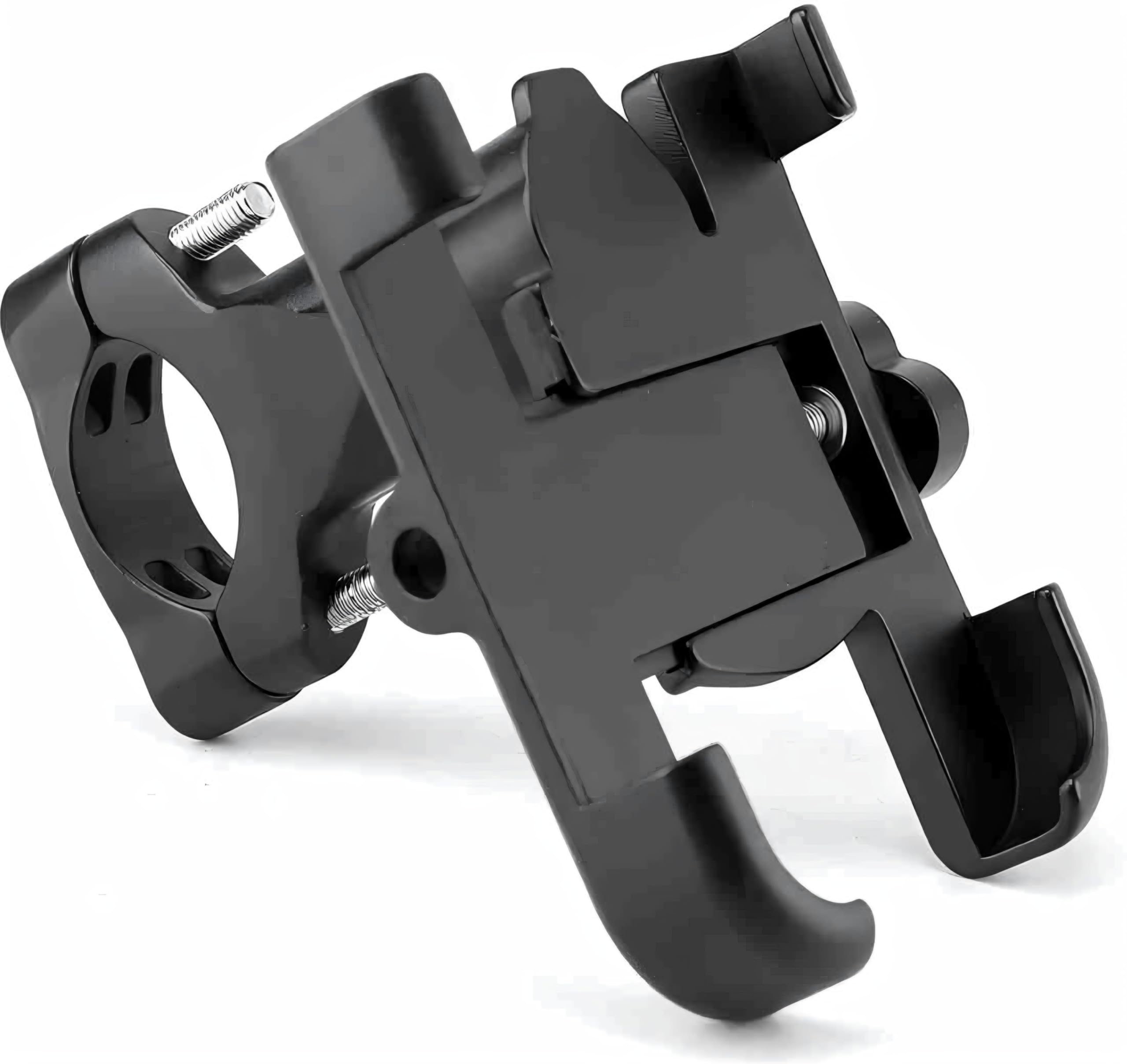 Fewshion 360° Rotating Bike Mobile Holder C1 Bike Mobile Stand Secure & Convenient Phone to Any Angle for Easy Navigation Fits for All Smartphones Black-image-17