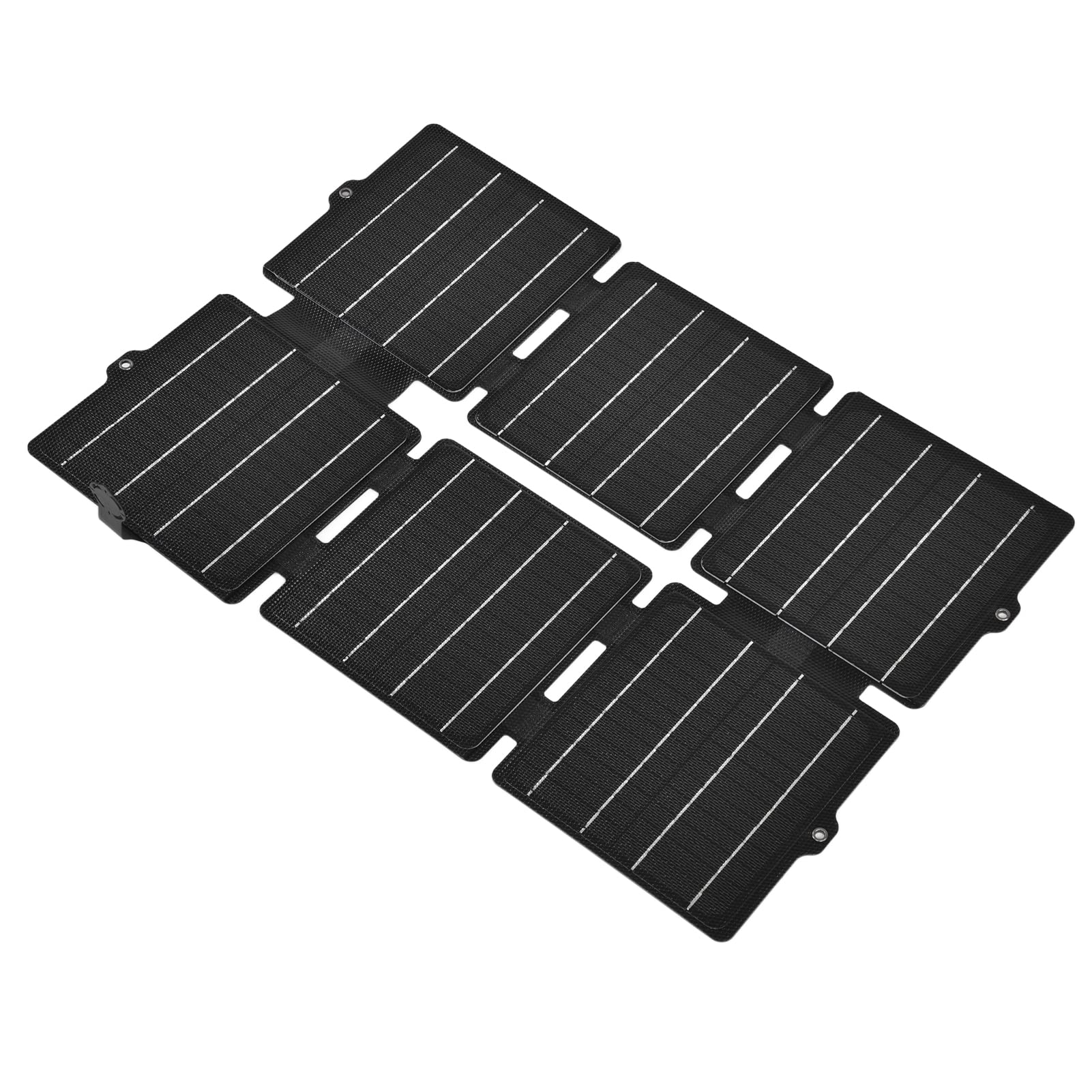 Pannello di ricarica solare pieghevole ETFE monocristallino USB DC Caricatore solare flessibile DC5V 12V 30W