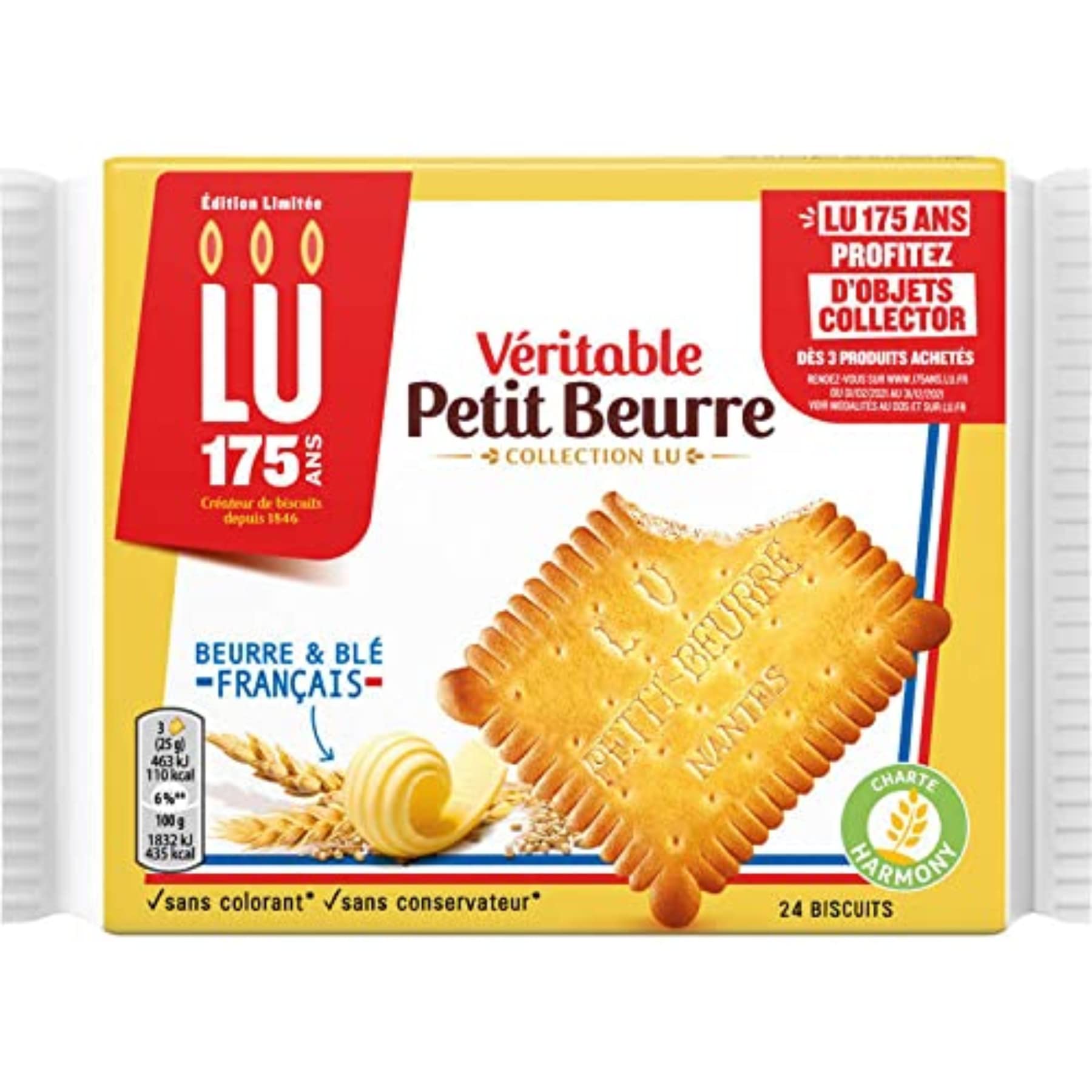 Amazon.com: LU Petit Beurre Biscuits, 7 oz (200 g) : Grocery