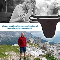 Vista 5 de Cinturón para bolsa de ostomía para hombres y mujeres – Cinturón de ostomía con correa ajustable, discreto soporte para bolsa de colostomía