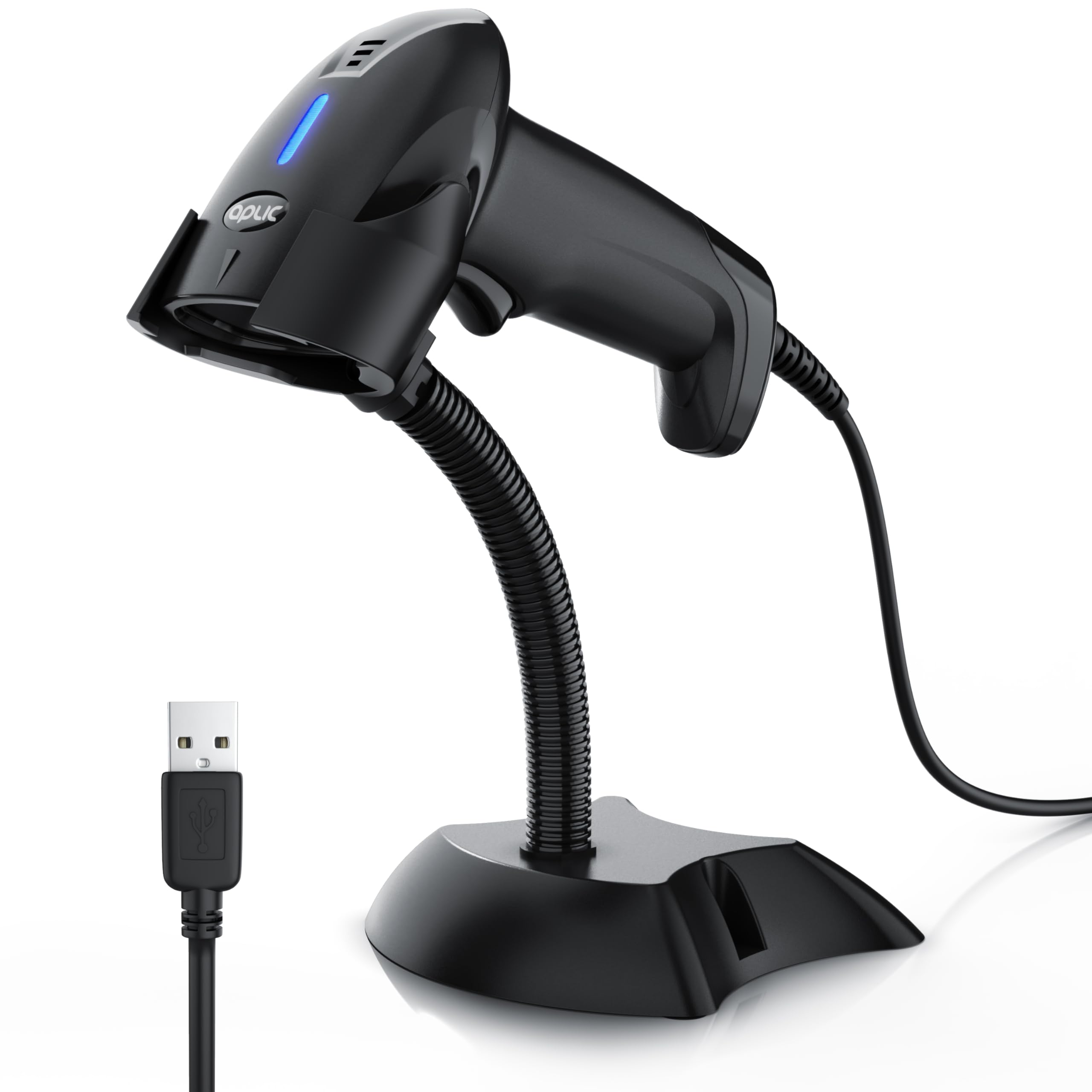 CSL - Barcode Scanner 2D 1D – kabelgebunden – manuelles kontinuierliches und automatisches Scannen – Bildschirm scannen – Verschiedene Terminatoren – hohe Auflösung – hoher Lesekontrast