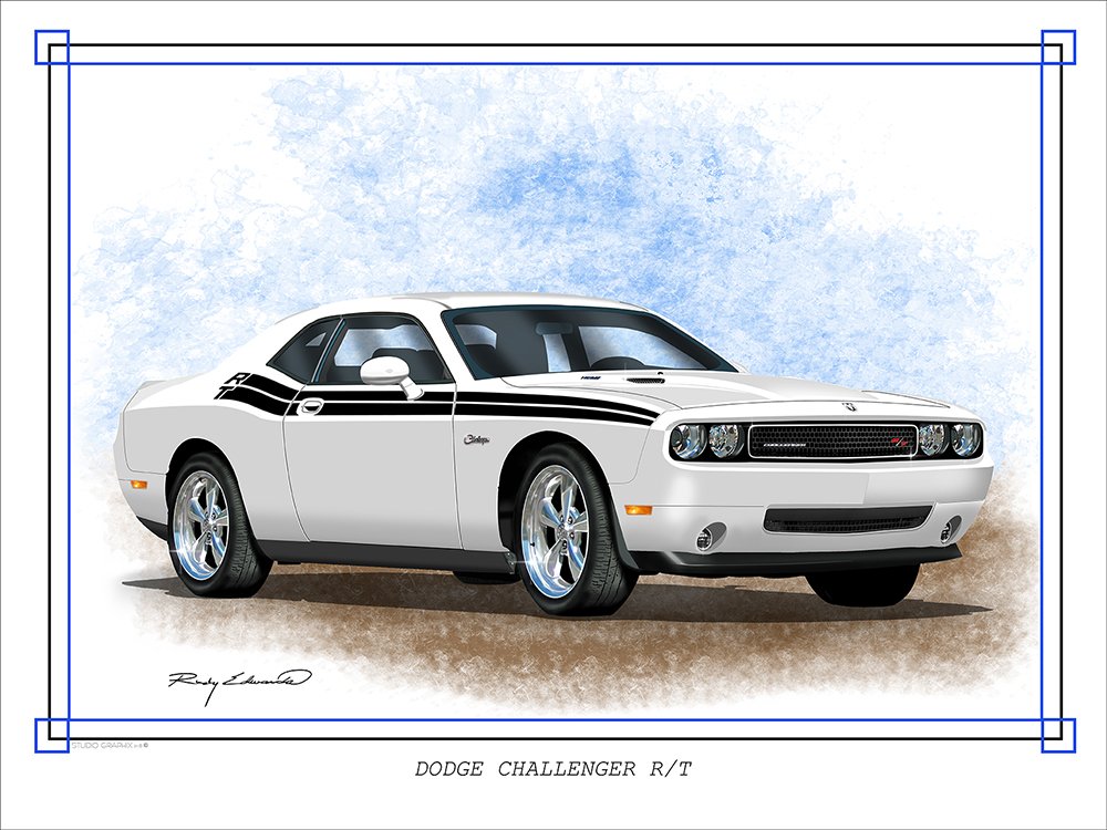 Black Challenger Rt Classic