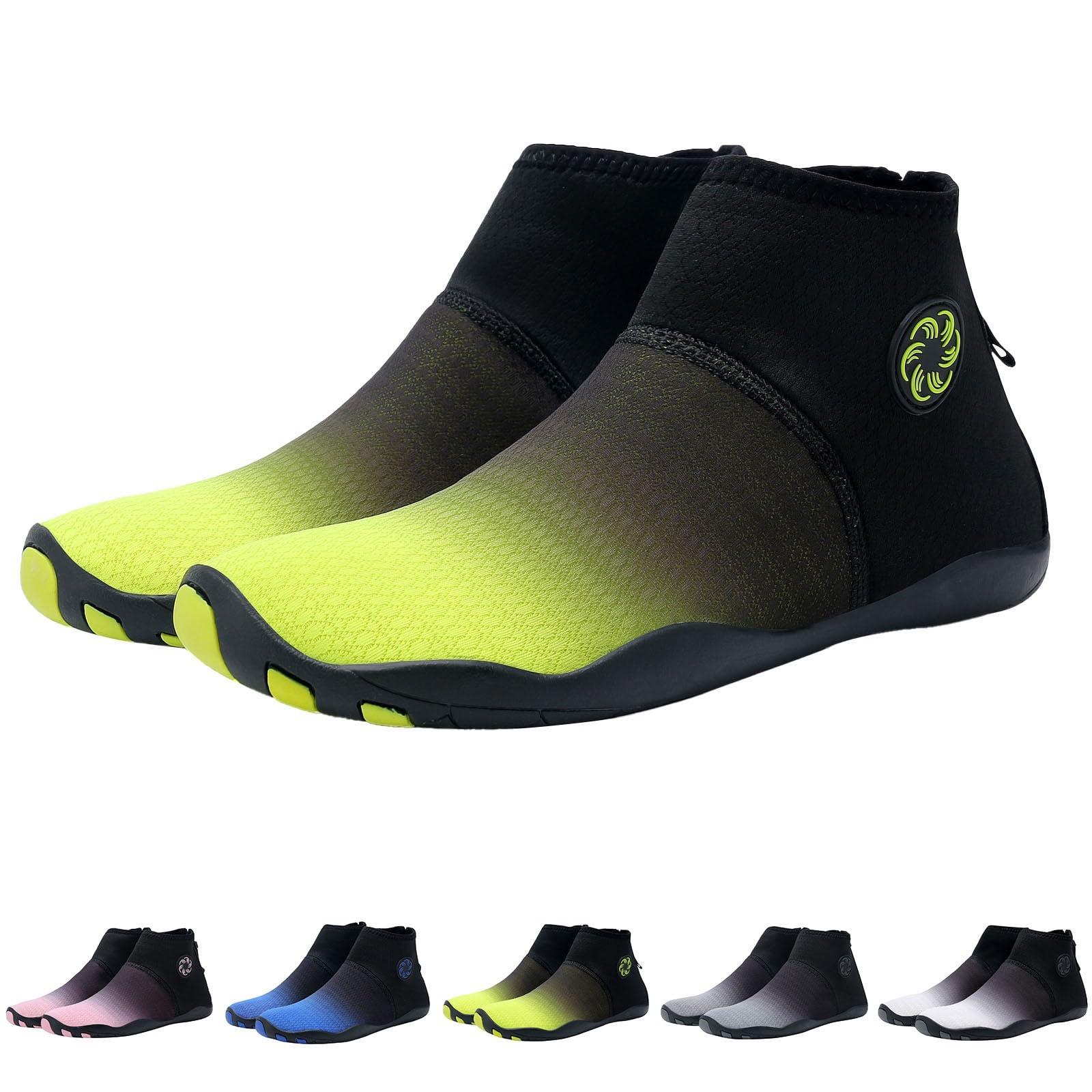 HOOUDO Scarpe da Scoglio Uomo Scarpe Barefoot Uomo Scarpette da Scoglio Scarpette da Donna Ciabatte Mare da Immersione da Surf Water Shoes Barefoot per Bagno Spiaggia Mare Snorkel Yoga