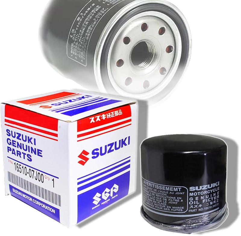 Filtro de óleo para motor Suzuki eMotorcycleUSA – Referência 16510-03G00 – 1 unidade