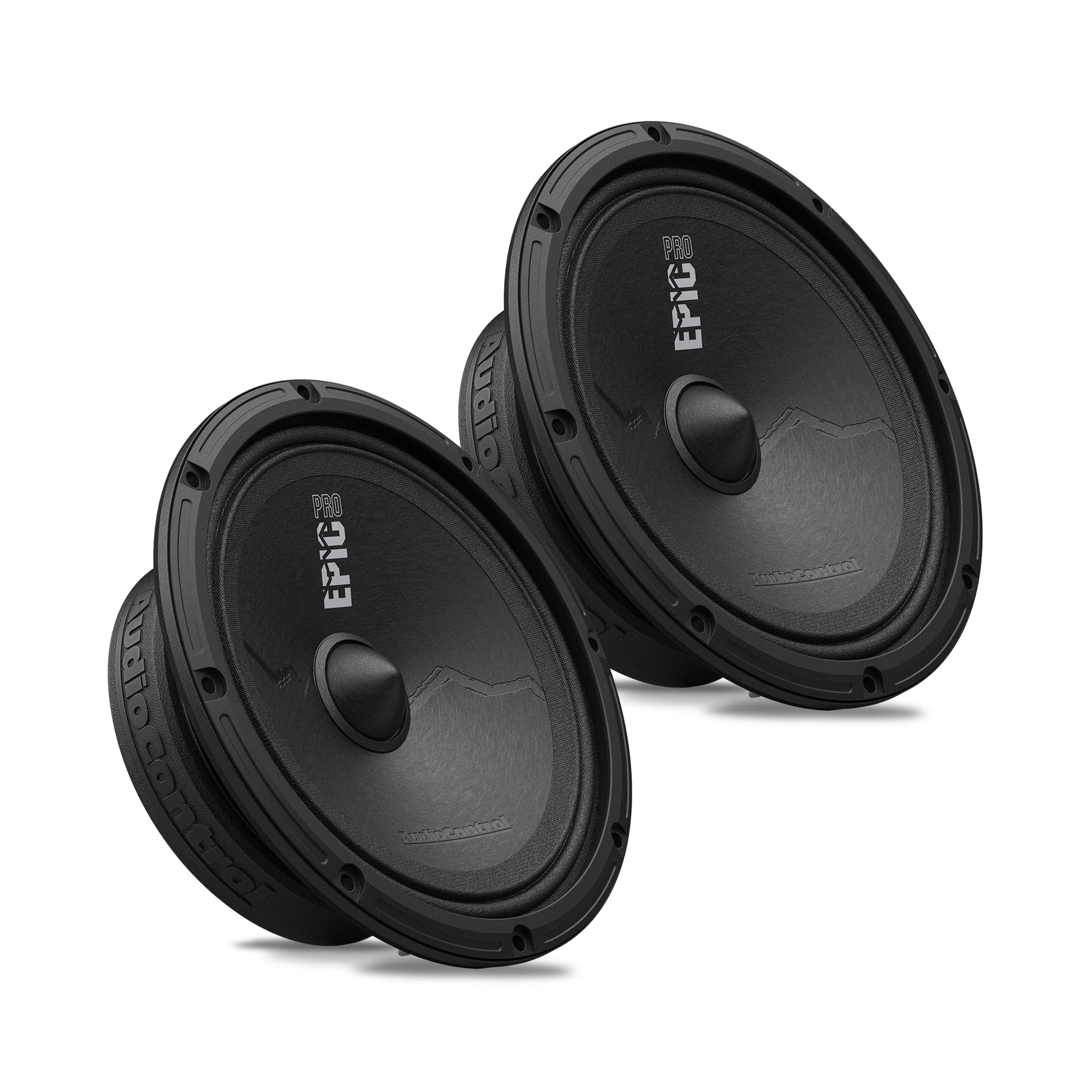 AudioControl EPICPRO6S Paire d'enceintes de Voiture de 16,5 cm de Haut de Gamme à Montage Peu Profond, 200 W RMS/300 W Max, 120-8000 Hz