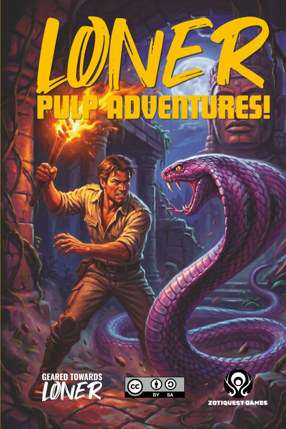 Loner: Pulp Adventures!: A Geared Towards Loner Game of action and mysteries