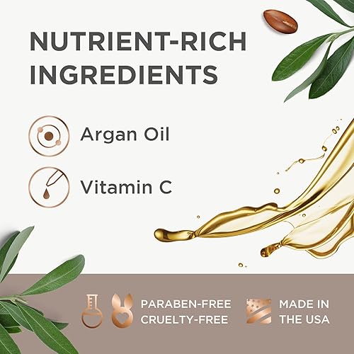 Miniatura 4 de Argan Magic Suero facial Brighten con vitamina C y aceite de argán, fórmula hidratante e iluminadora  Reduce manchas oscuras, líneas finas y arrugas