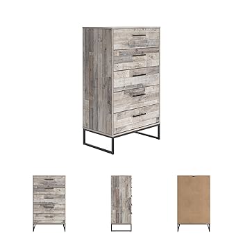Amazon.com: Signature Design by Ashley Neilsville 5 Drawer