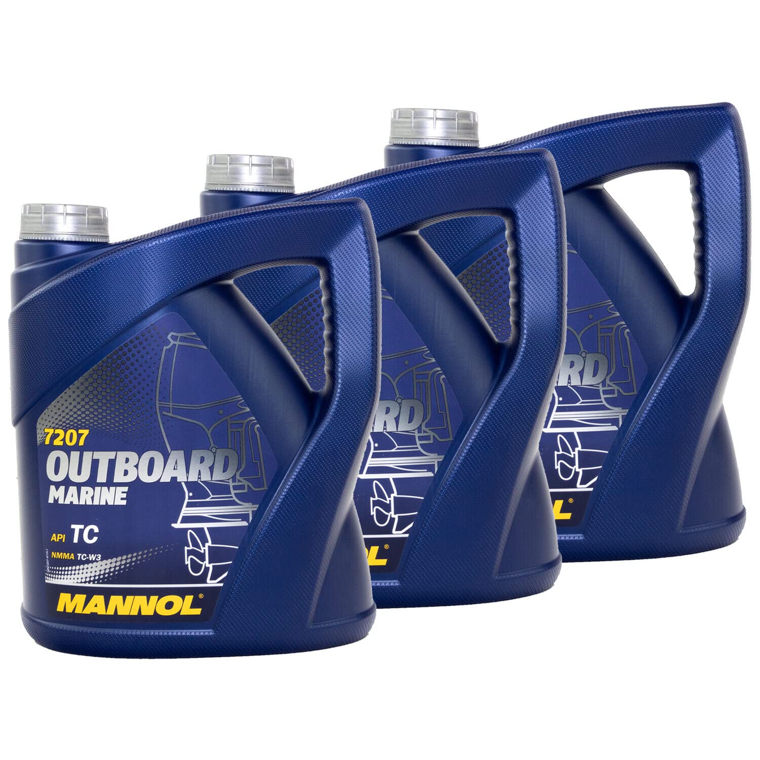 Motoröl Motor Öl Outboard Marine MANNOL API TC 3 X 4 Liter