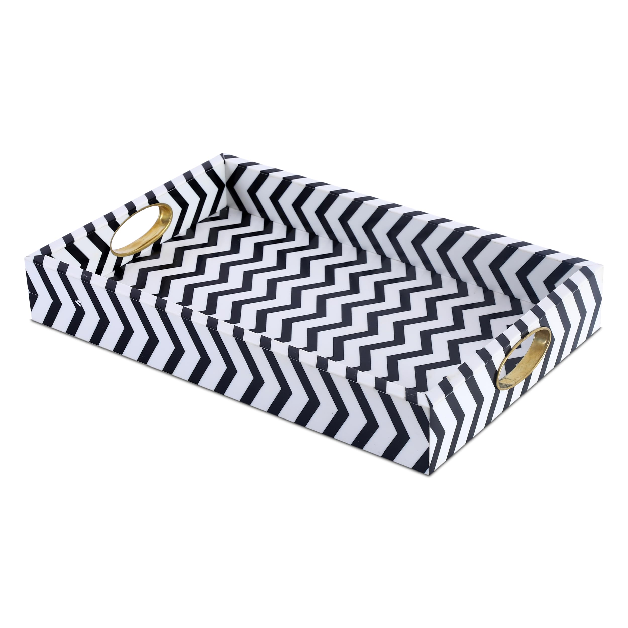 Centre de table scandinave moderne fait main avec motifs de la savane