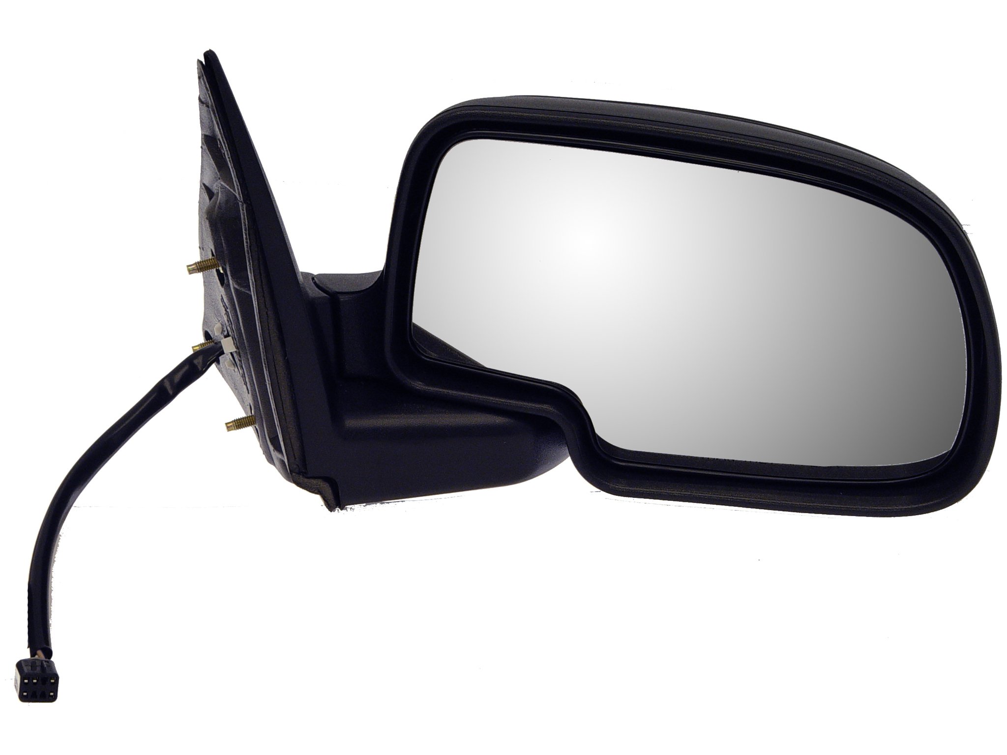 Dorman 955-531 Passenger Side Power Door Mirror - Heated/Folding for Select Cadillac/Chevrolet/GMC Models, Black
