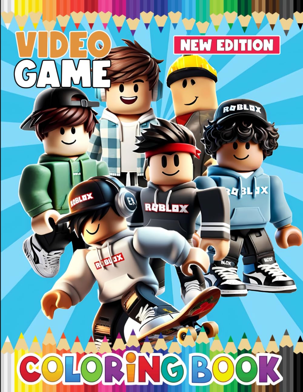 COLORING BOOK: Over 50 Fun and Beautiful Gaming Designs for Kids and Teens