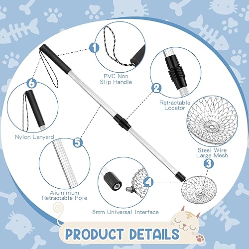 Miniatura 3 de Jinei 3 piezas de tamiz de arena de playa de 4.3 pulgadas ajustable de diente de tiburón herramienta de tamiz de concha de playa pala de arena para