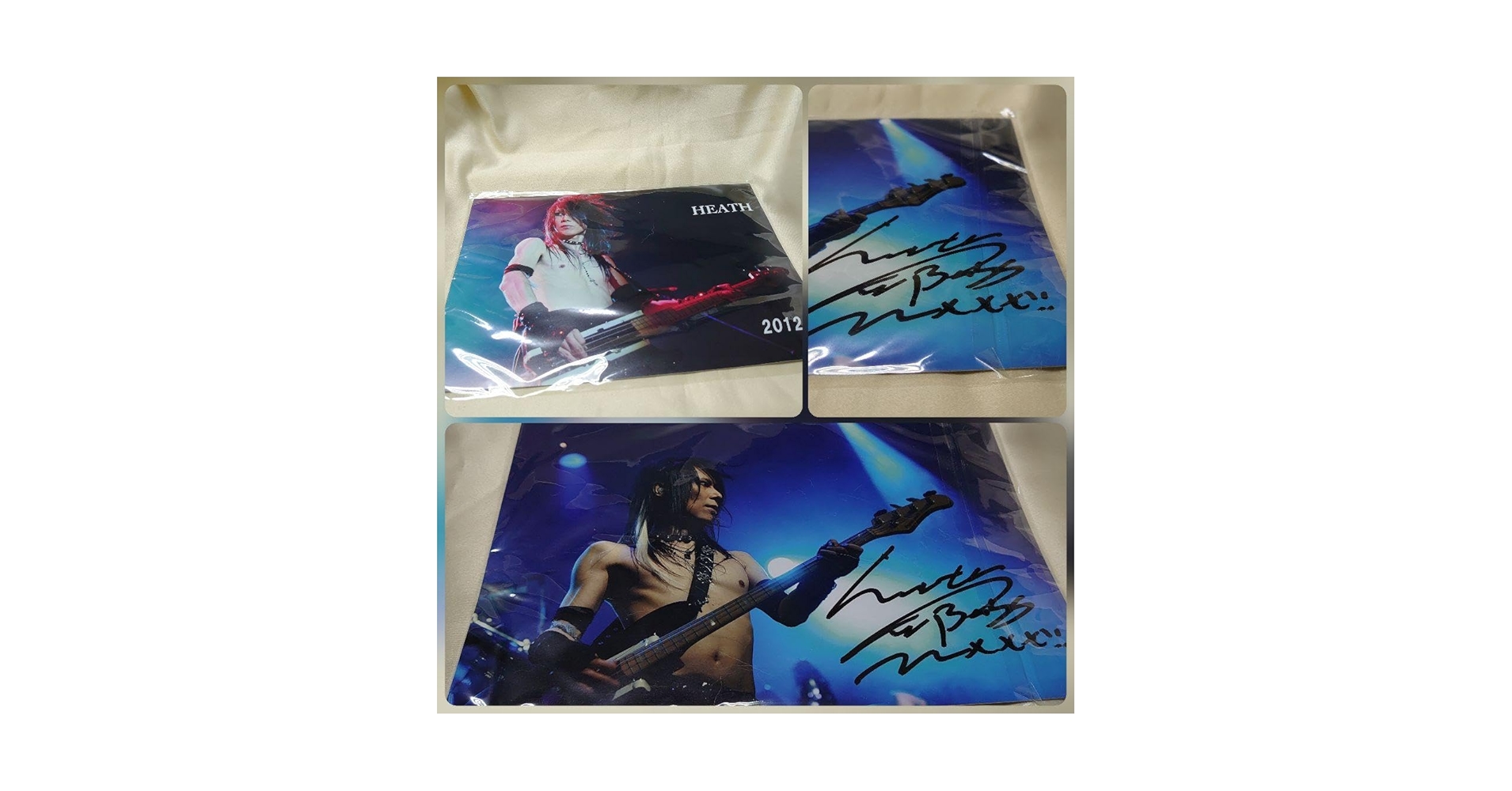 HEATH 直筆サイン Amazon.co.jp: xjapan heath グッズ セット 直筆サイン他 て11点